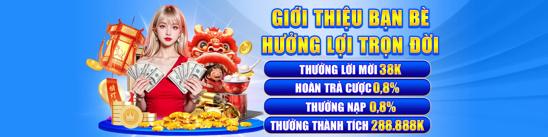 Banner khuyến mãi Dabet 2026 với các ưu đãi độc quyền